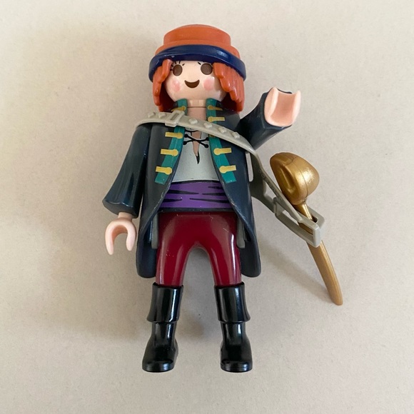 Playmobil Pirate Figure With Sword - Picture 2 of 6